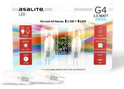 LED žárovka G4, 1,5W, 110lm