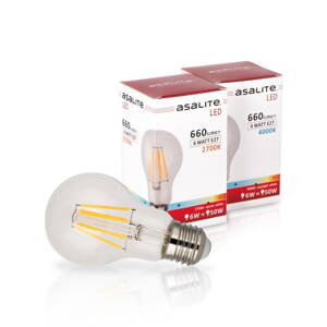 LED žárovka 6W filament, 660lm